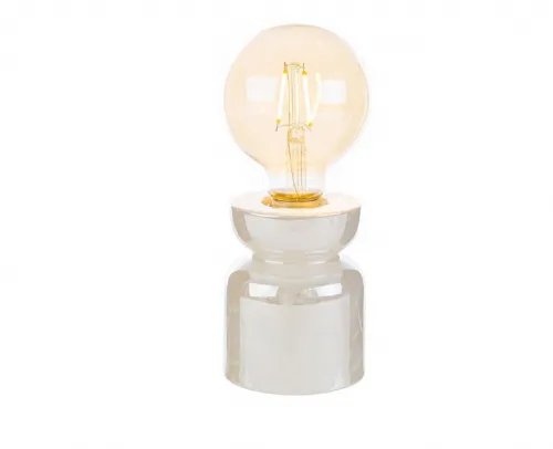 Lampada in porcellana bianca con design elegante, bomboniera raffinata con shopper inclusa per matrimoni e anniversari.