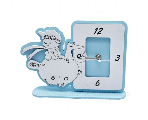 Bomboniera Nascita e Battesimo Mariella Martini orologio bimbo azzurro