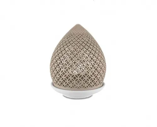 Lampada POMO BASSA TRAFORATA NOCCIOLA